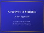Creativity in Students - Bridgewater State University