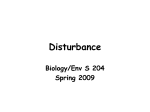 Disturbance - Iowa State University