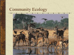 Community Ecology - Faculty Web Sites