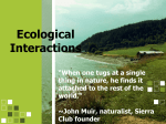 Ecology - yayscienceclass