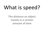 What is speed? - WordPress.com