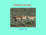 Population Ecology - Fort Lewis College