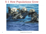 5-1 How Populations Grow