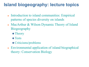 Predator-prey interactions: lecture content