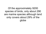 Bird biogeography, 9..