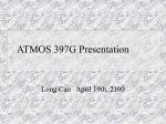 ATMOS 397G Presentation