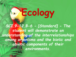 CP Biology Ecology
