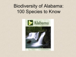 Biodiversity of Alabama: 100 Species to Know