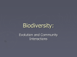 Biodiversity