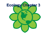 Ecology Chapter 3