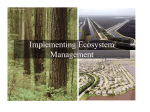 Lecture 12_Implementating Ecosystem Management