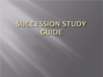 Succession study guide