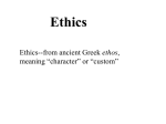ethics and assignmen..