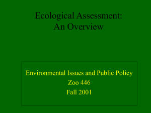 Rivers and Wetlands: A Common Assessment Approach