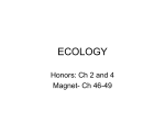 ECOLOGY