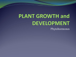 PLANT GROWTH and DEVELOPMENT