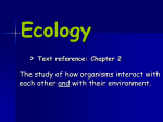 Ecology > Text reference: Chapter 2