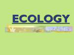 ECOLOGY