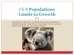 Populations – Limits to Growth[1]