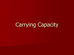 Carrying Capacity - ABC-MissAngelochsBiologyClass