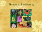 SNC 1D Ecosystems preserving biodiversity