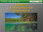 Chp. 6: “Ecosystems and Evolution”