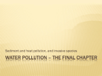 Water pollution – the final chapter
