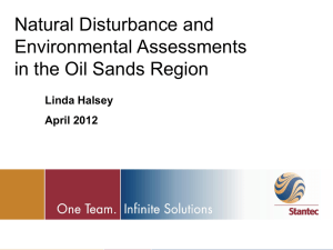 Natural Disturbance and Environmental Assessments in