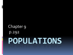 Populations