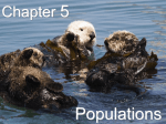 population size - Mrs. Brenner`s Biology