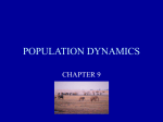 POPULATION DYNAMICS