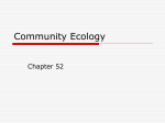 Community Ecology - Tuscaloosa County High School