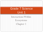 Grade 7 Science Unit 1