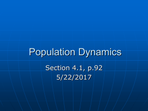Ch.4 Populations