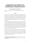 Progress Report on the Evaluation of the Quercus ilex Phytophthora ramorum Eduardo Moralejo