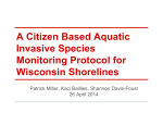 A Citizen Based Aquatic Invasive Species Monitoring Protocol for Wisconsin Shorelines