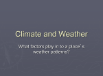 Climate and Weather - Needham Public Schools