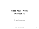 Class #23: Friday October 23
