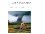 I am a tornado - Santee School District