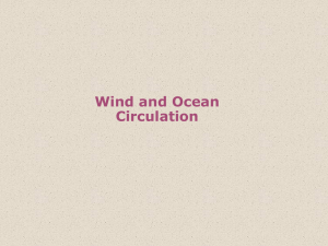 Chapter 6 Ocean Circulation
