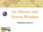 Air Masses and Severe Weather