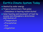 Earth`s Climate System Today