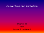 Convection and Radiation