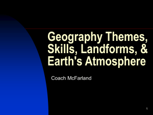 Geography as a Profession