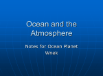 The Ocean, Atmosphere & Weather