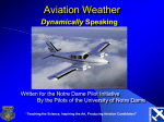 Aviation Weather - University of Notre Dame