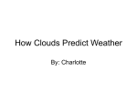 How Clouds Predict Weather