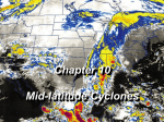 Mid-latitude cyclones