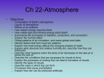 Ch 22-Atmosphere