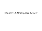 Chapter 12 Atmosphere Review - OG